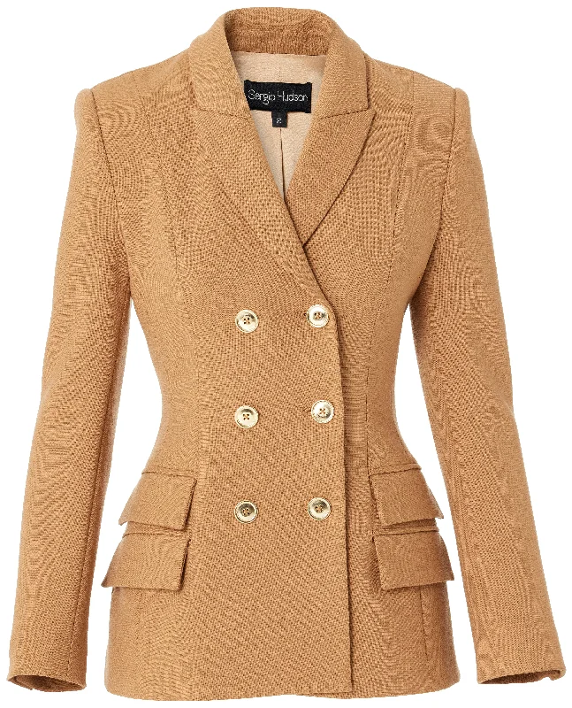 Fitted DB and Flap Jacket