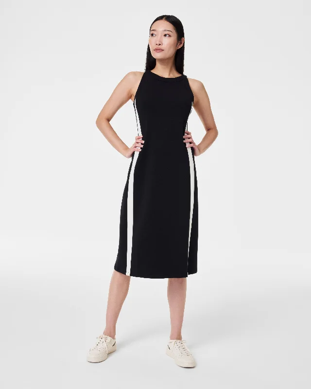 AirEssentials Side Stripe Tank Midi Dress